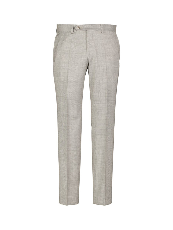 Lichtbruine kostuumbroek Roy Robson