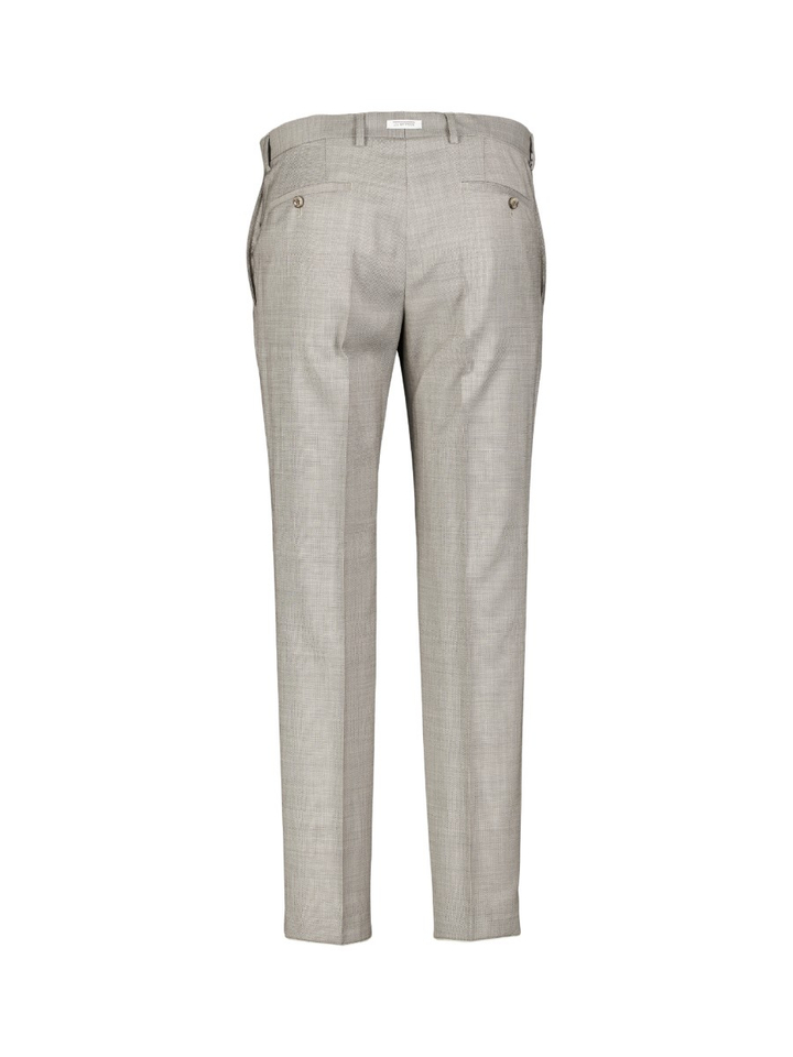 Lichtbruine kostuumbroek Roy Robson