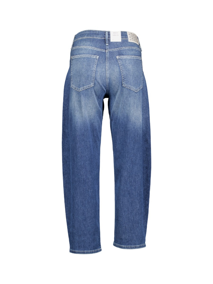 Blauwe barrel met glitter broches Danni Mac