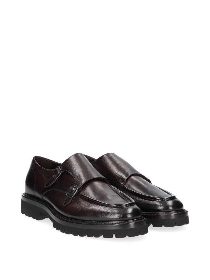 Donkerbruine lage schoenen Fabiano Ricci