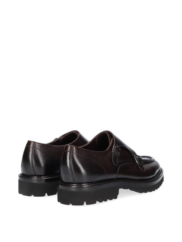 Donkerbruine lage schoenen Fabiano Ricci