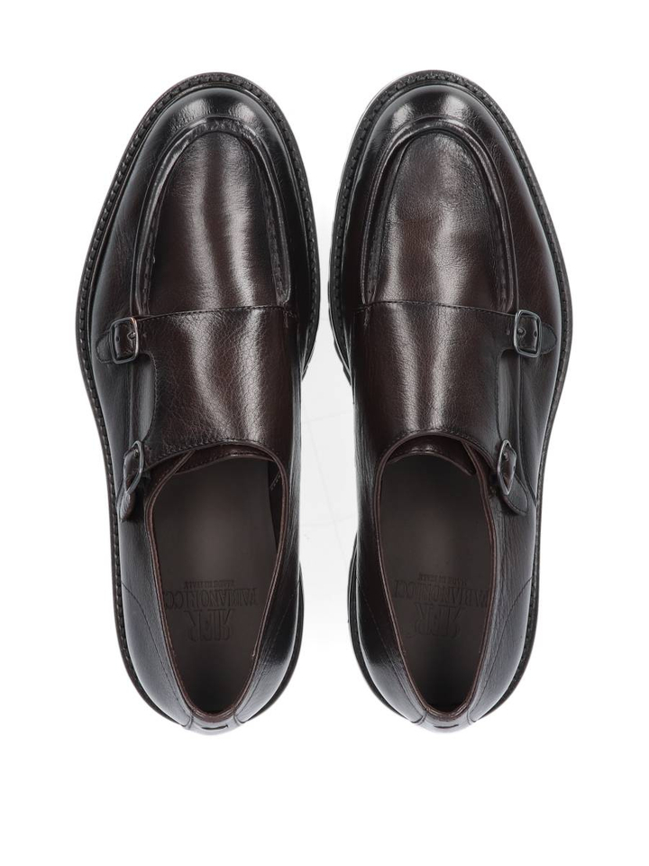Donkerbruine lage schoenen Fabiano Ricci