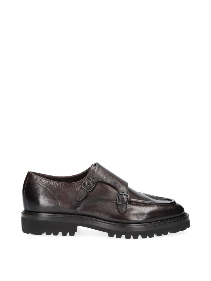 Donkerbruine lage schoenen Fabiano Ricci