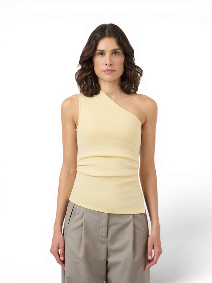 Gele off shoulder top Yasvenice Y.A.S