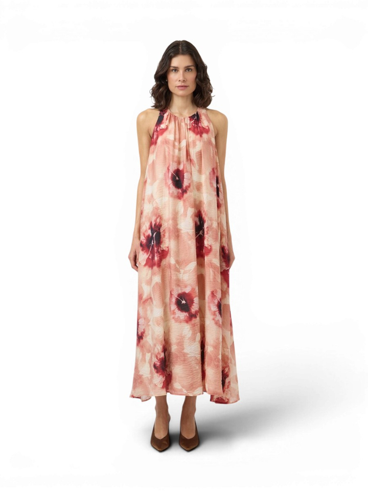 Multicolor maxi-jurk Yassumio Y.A.S
