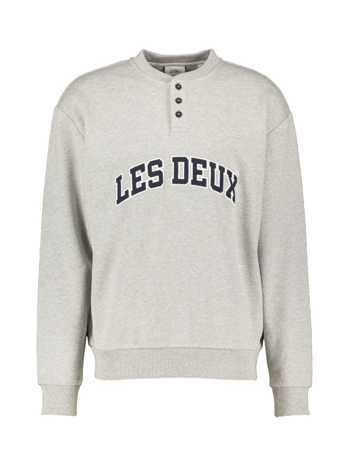 Grijze sweater met knopen Les Deux
