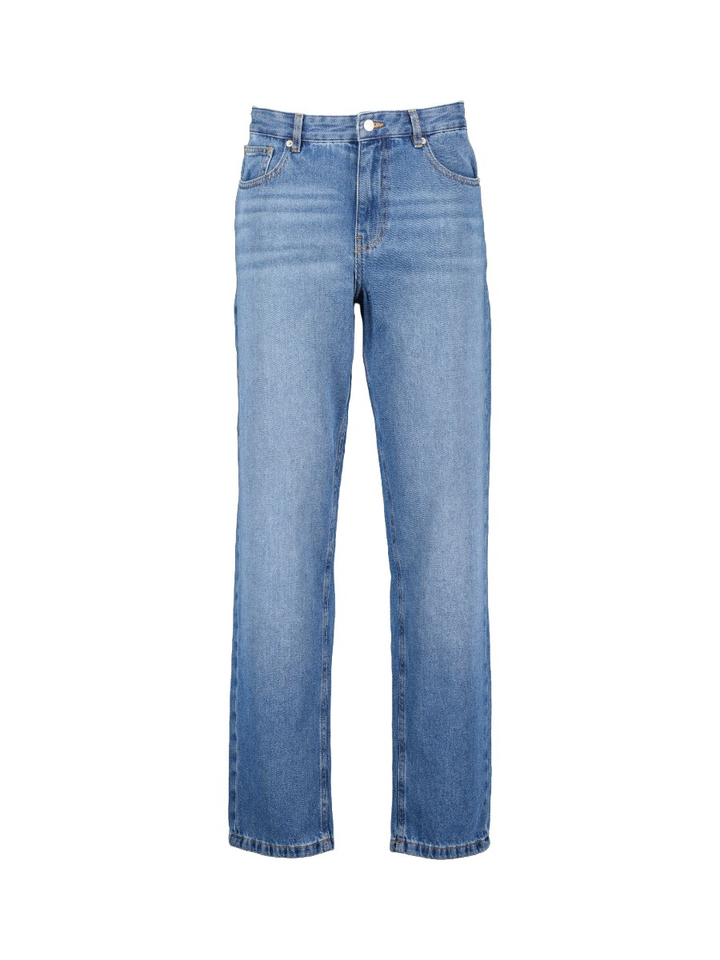 Lichtblauwe tapered fit jeans Les Deux