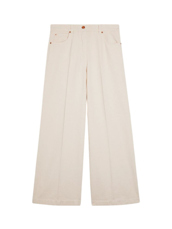 Beige loose fit jeans Aspesi 