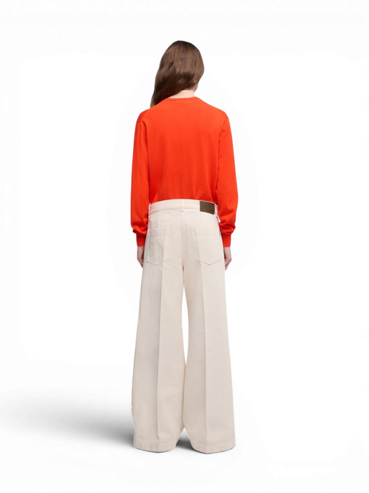 Beige loose fit jeans Aspesi 