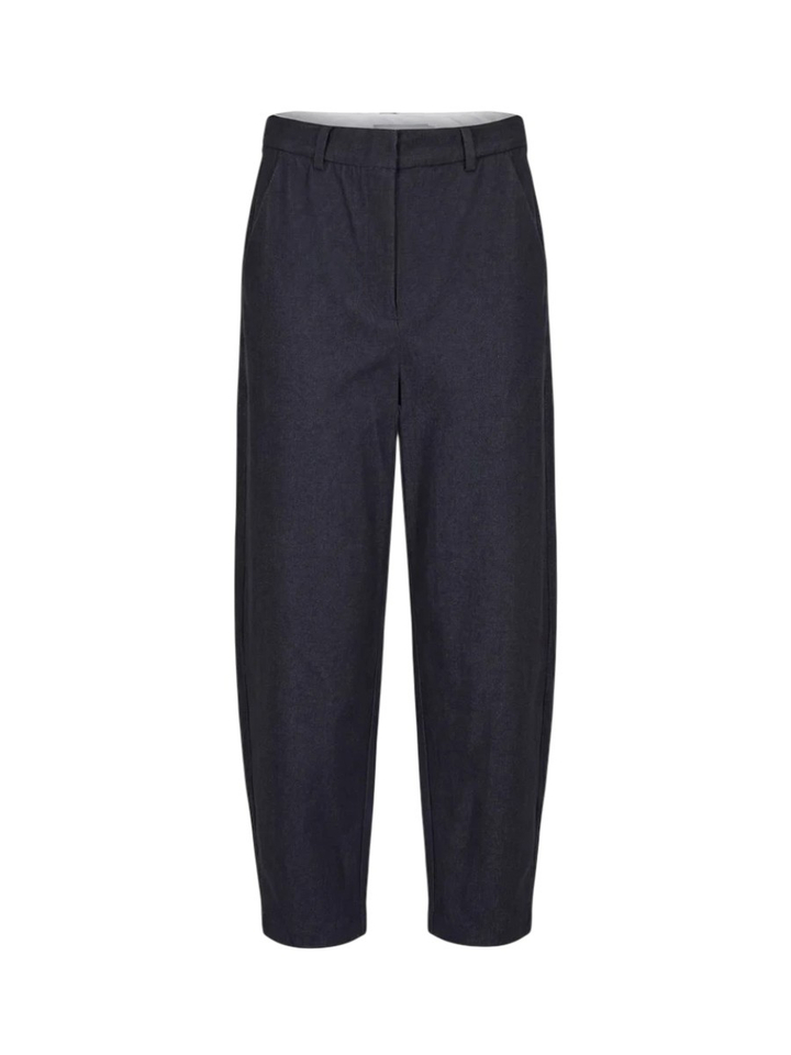 Donkerblauwe geklede broek Isella Minus