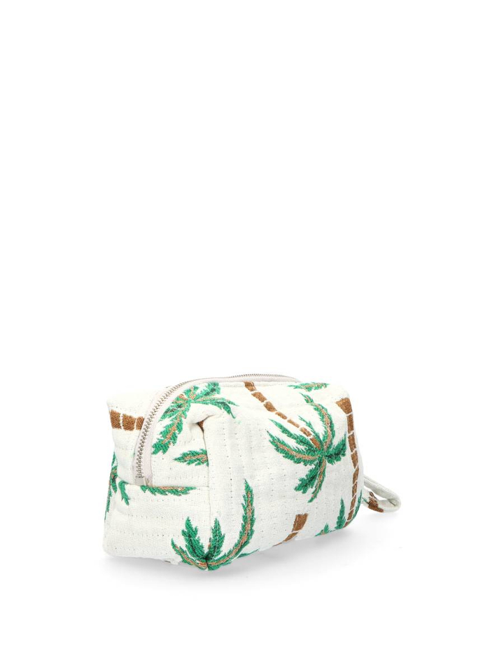 Multicolor toilettas Jacquard Make-Up Bag Palm Khus