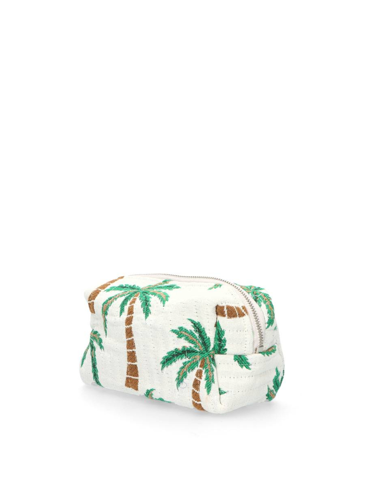 Multicolor toilettas Jacquard Make-Up Bag Palm Khus