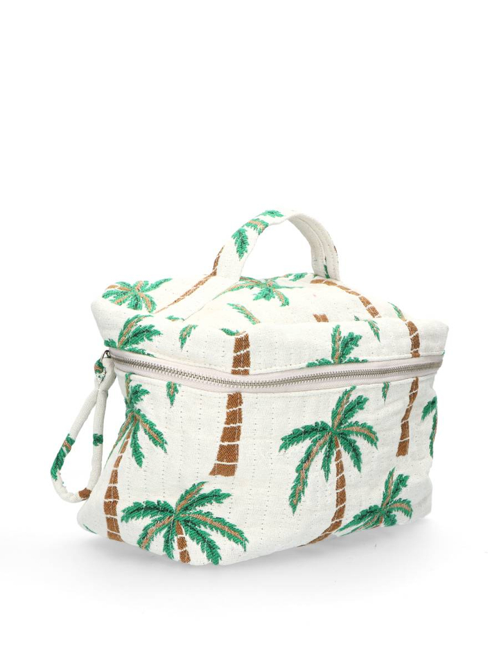 Multicolor toilettas Jacquard Vanity Palm Holiday Khus