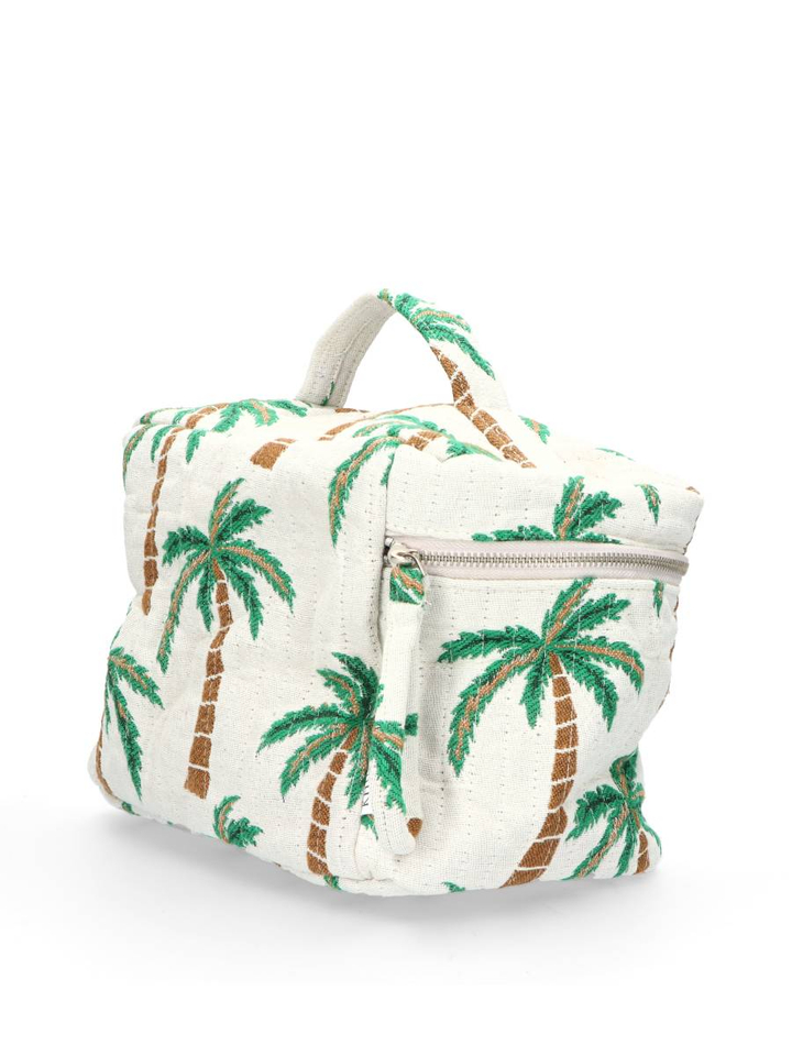 Multicolor toilettas Jacquard Vanity Palm Holiday Khus