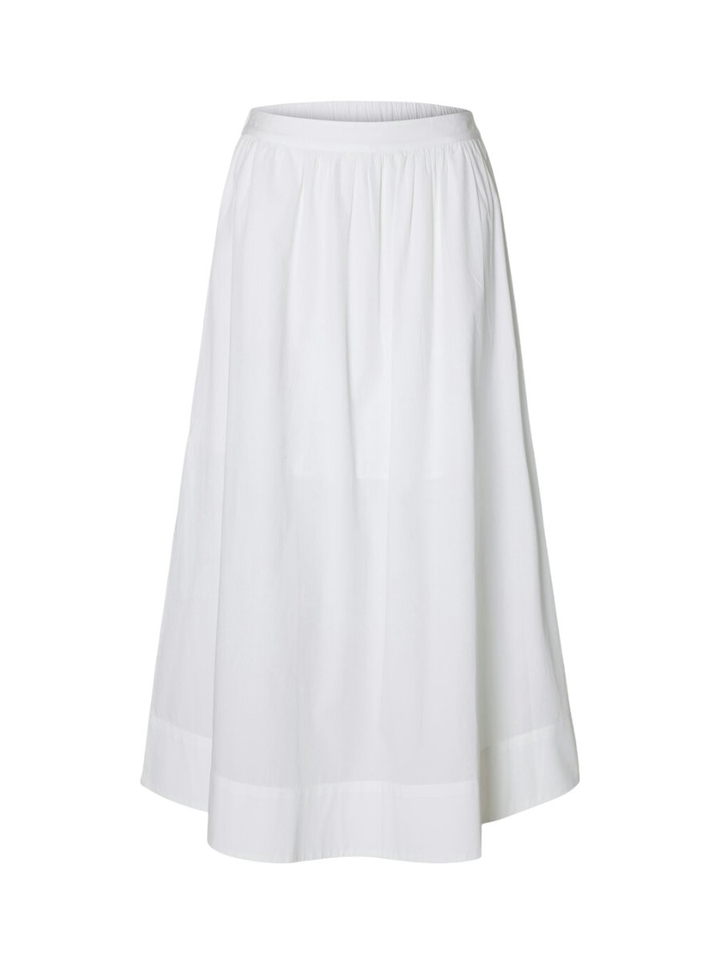 Witte lange rok Selected