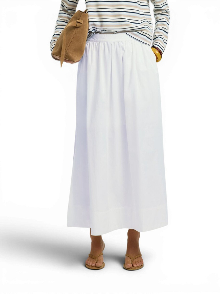 Witte lange rok Selected