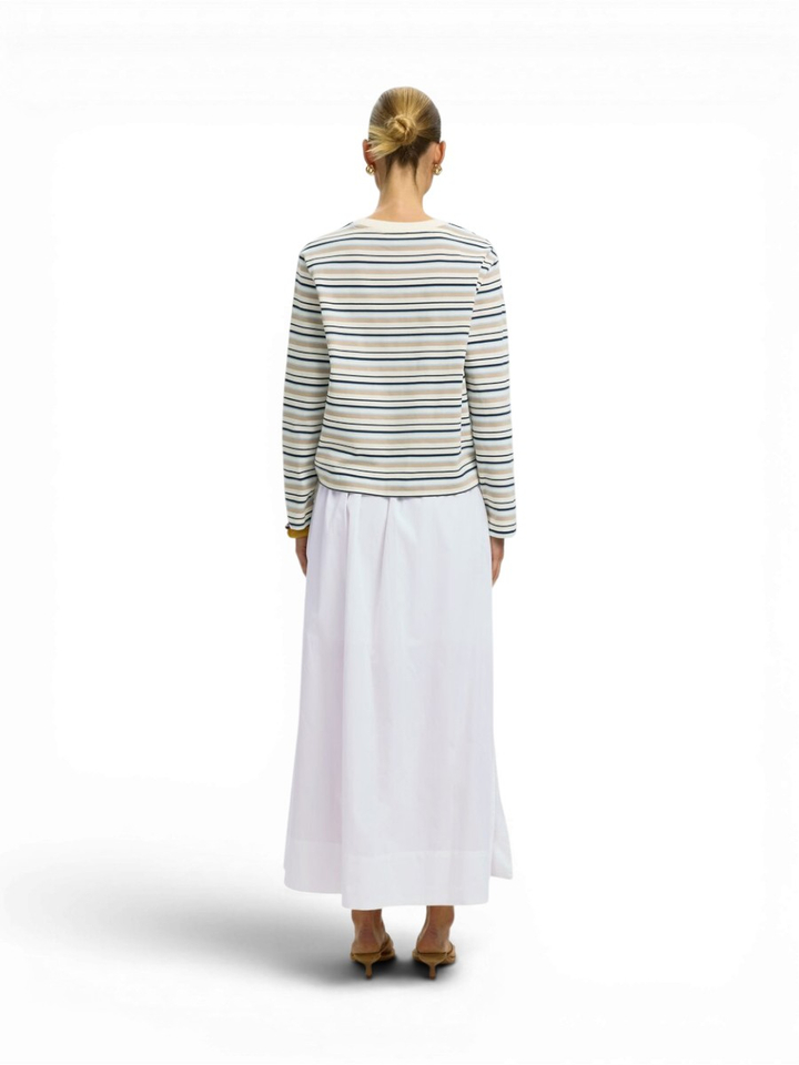 Witte lange rok Selected