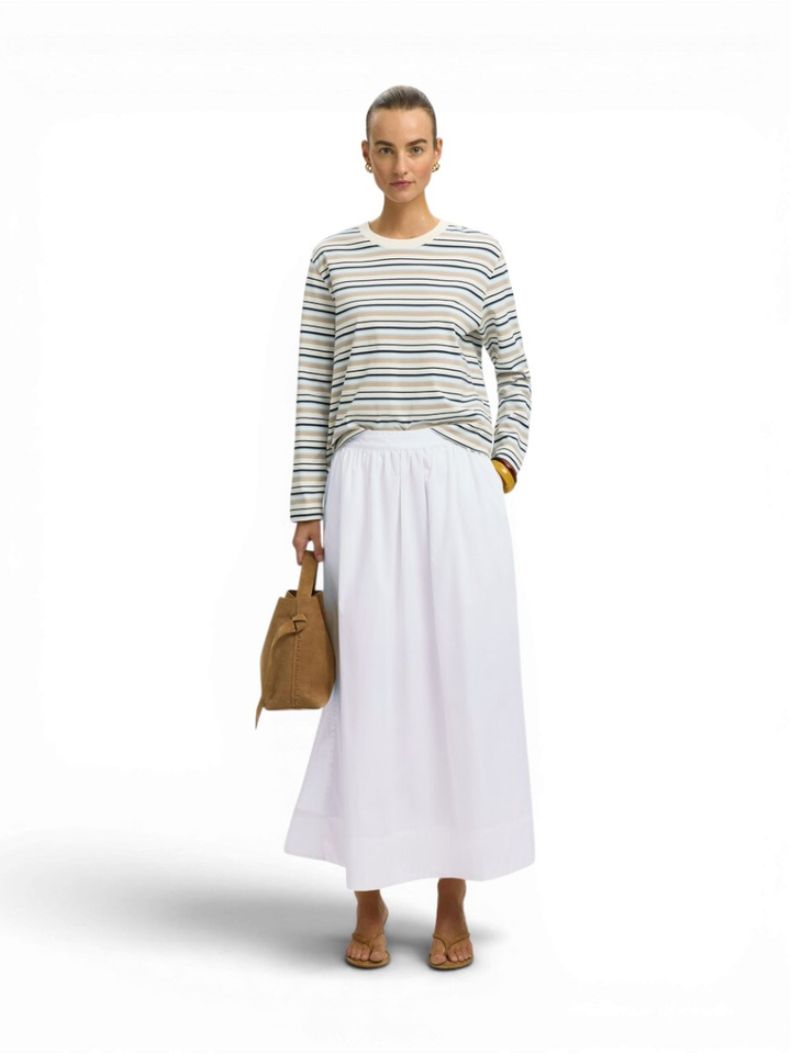 Witte lange rok Selected