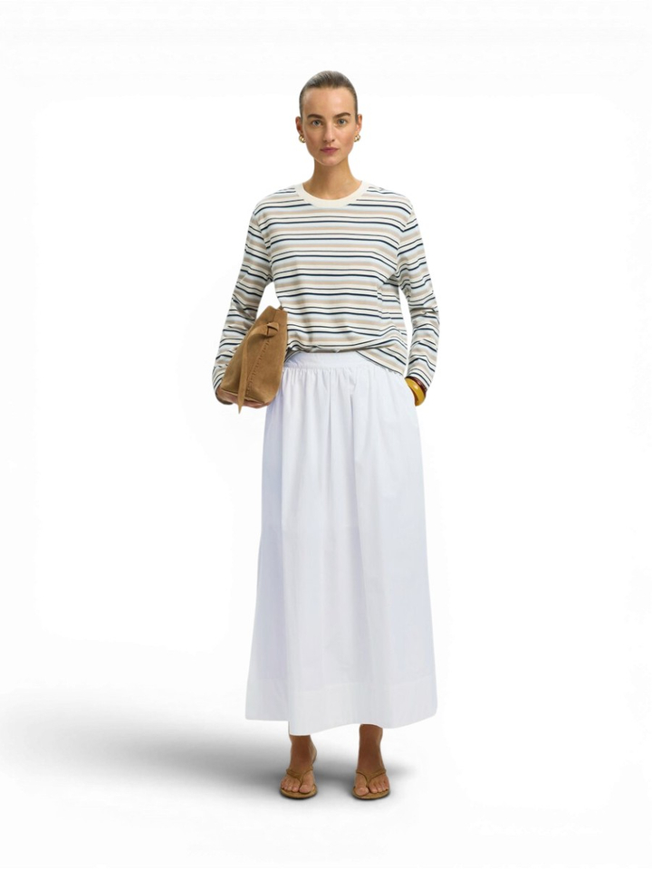 Witte lange rok Selected