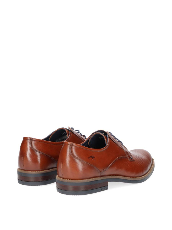 Cognac kleurige geklede schoenen