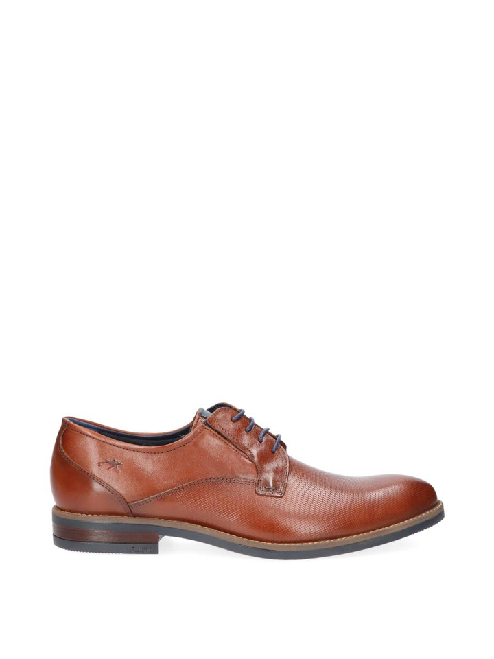 Cognac kleurige geklede schoenen