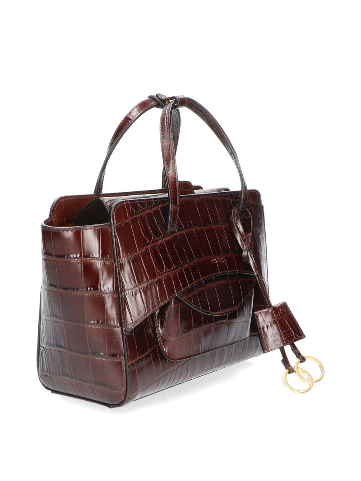 Bruine Flap Cocco medium handtas Hidesins