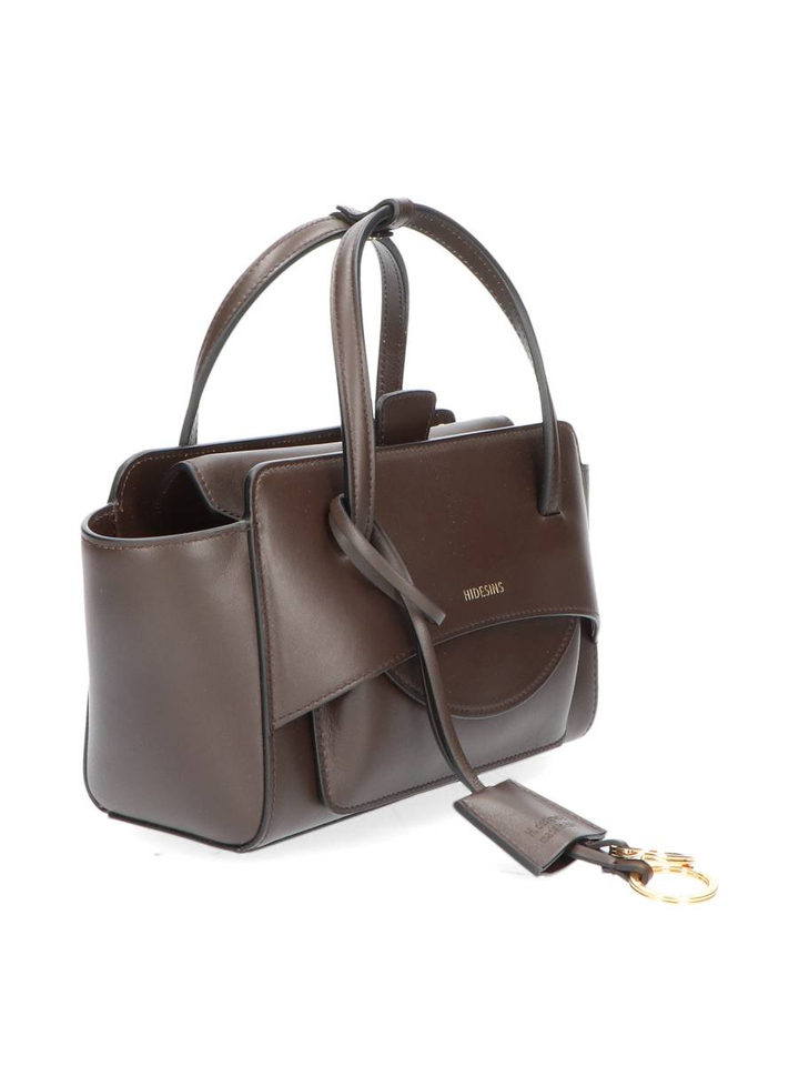 Bruine handtas Flap premiere s Hidesins