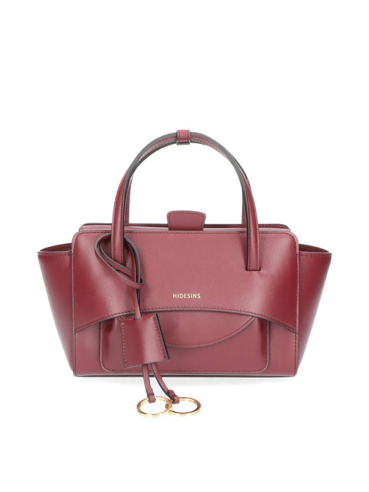 Bordeaux handtas Flap Premiere s Hidesins