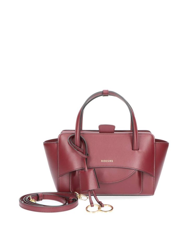 Bordeaux handtas Flap Premiere s Hidesins