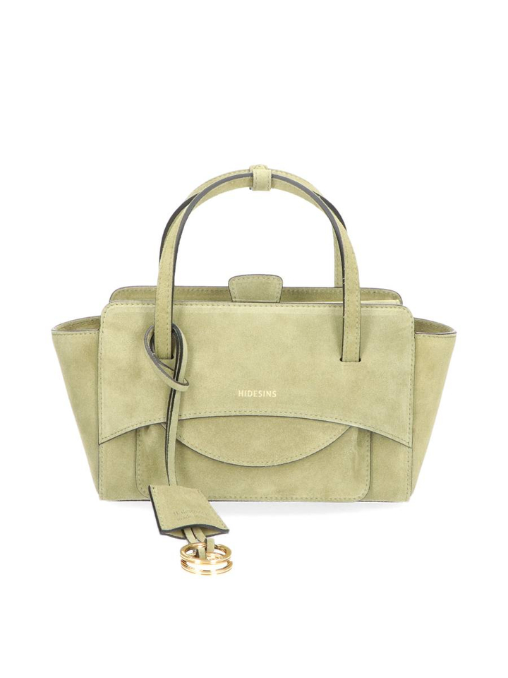Olive handtas Flap suede s Hidesins 