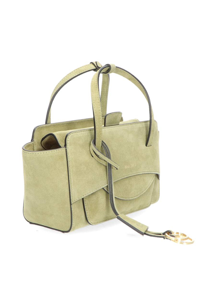 Olive handtas Flap suede s Hidesins 