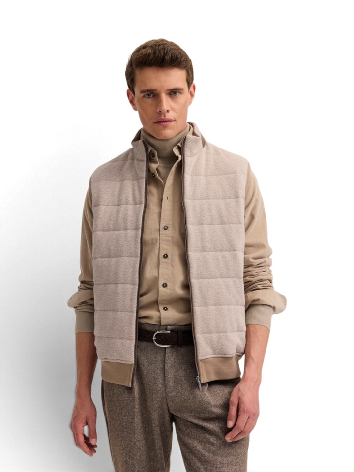 Beige bodywarmer Bugatti