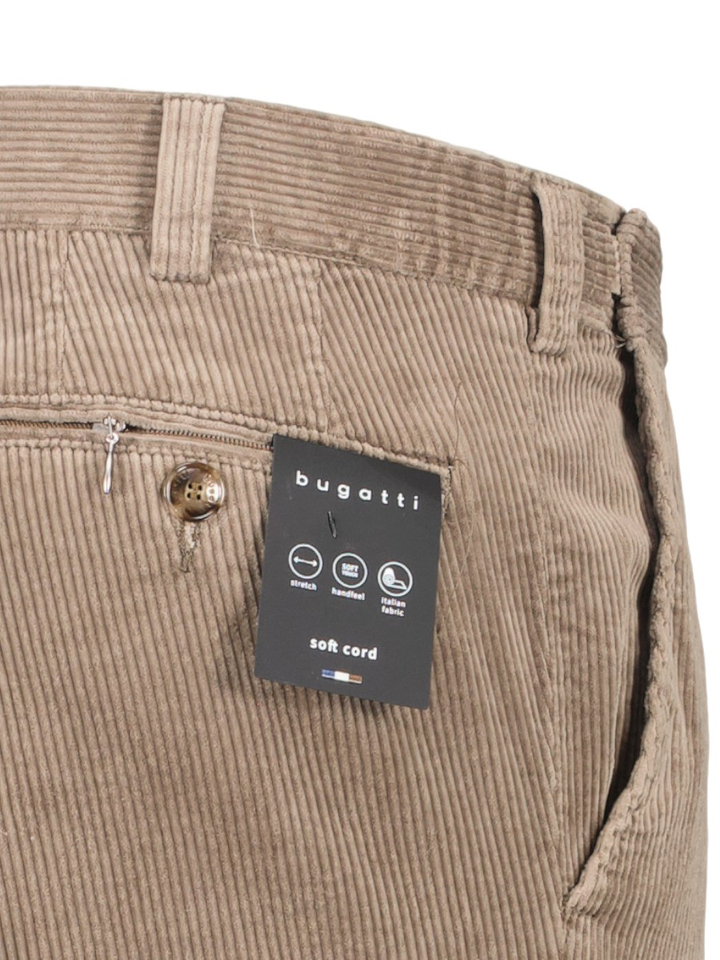 Beige broek in ribfluweel Corona Rib Bugatti