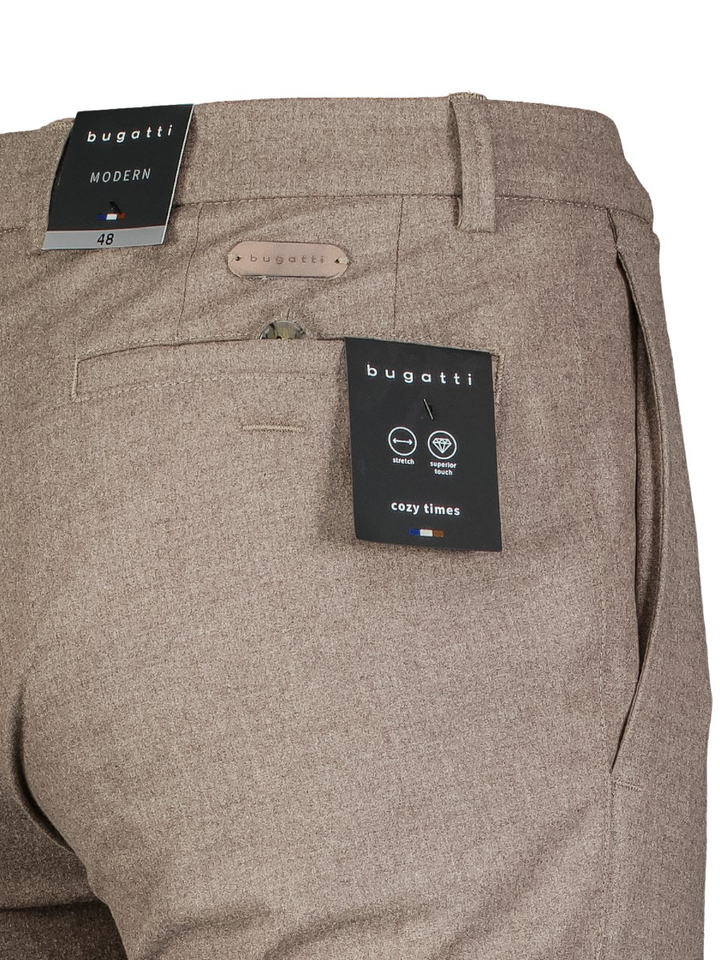 Taupe lange broek Bugatti
