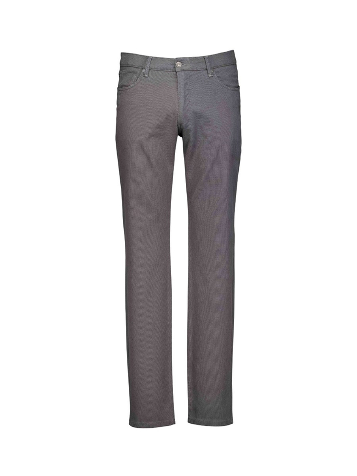 Donkergrijze lange broek Pisa Evo Bugatti