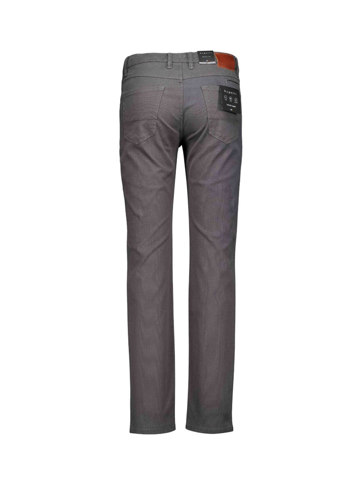Donkergrijze lange broek Pisa Evo Bugatti