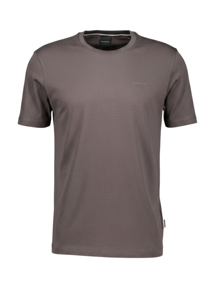 Bruine katoenen T-shirt Bugatti