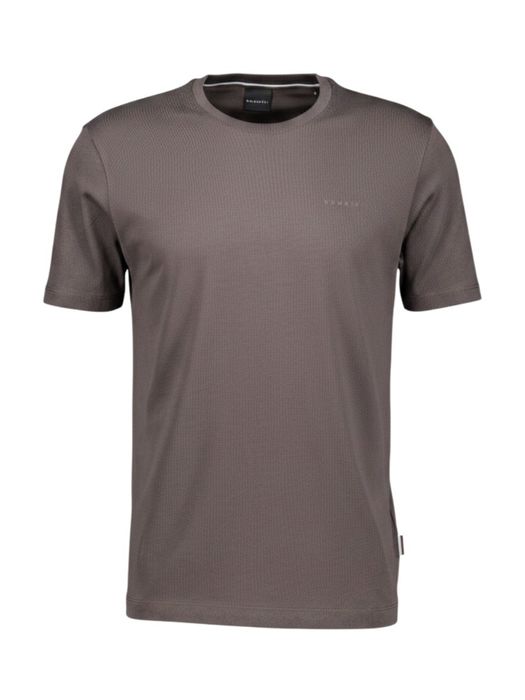 Bruine katoenen T-shirt Bugatti