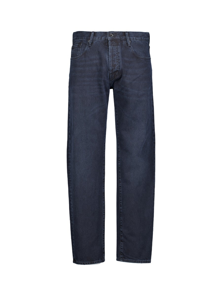 Blauwe tapered jeans Percy Bellerose
