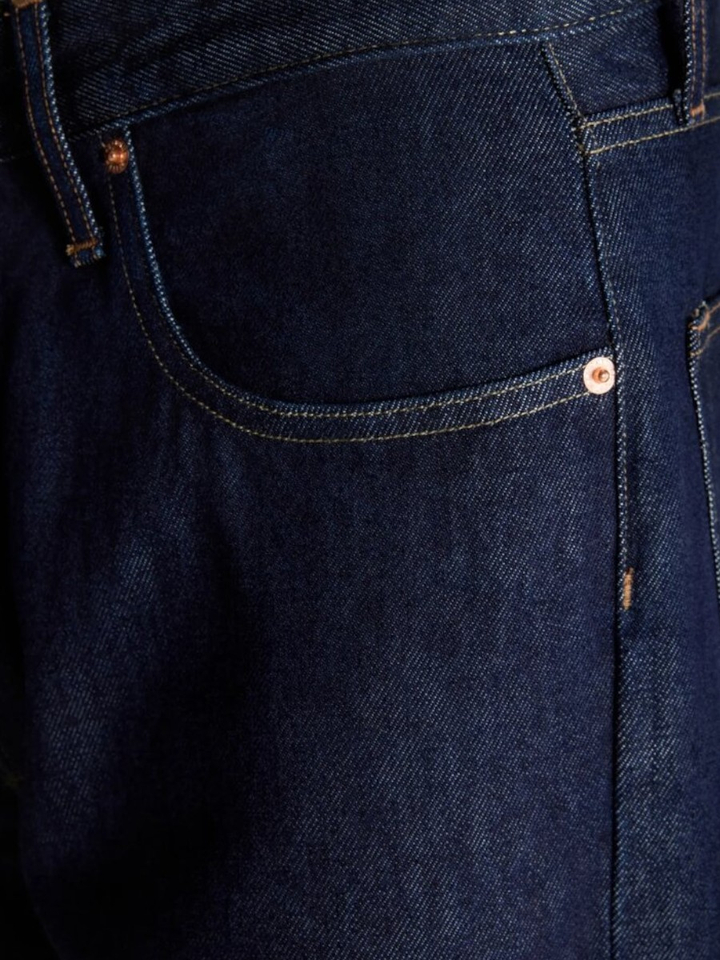 Blauwe tapered jeans Percy Bellerose