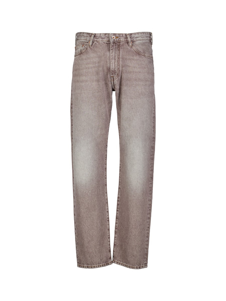 Bruine straight jeans Paulus Bellerose