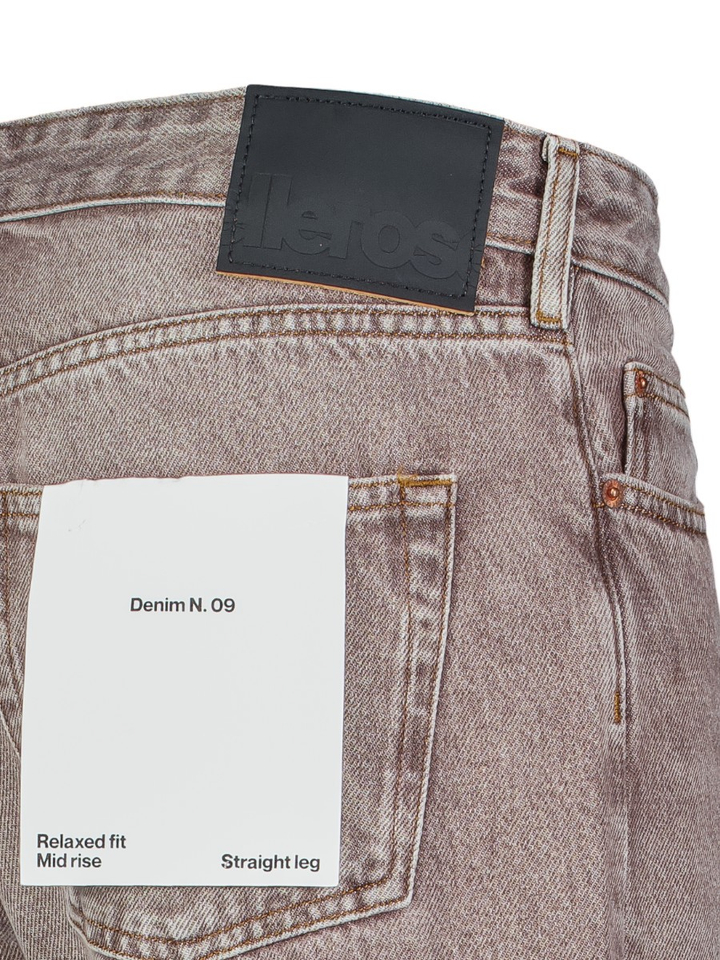 Bruine straight jeans Paulus Bellerose