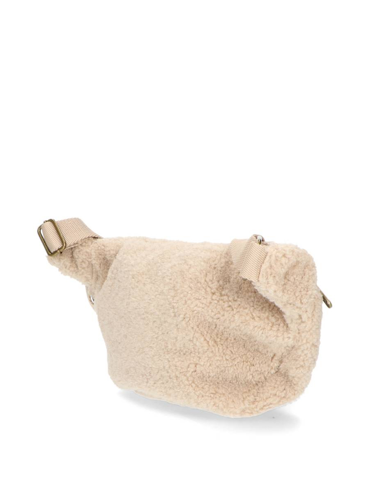 Beige teddy crossbody Bugbane Mumbag Barts