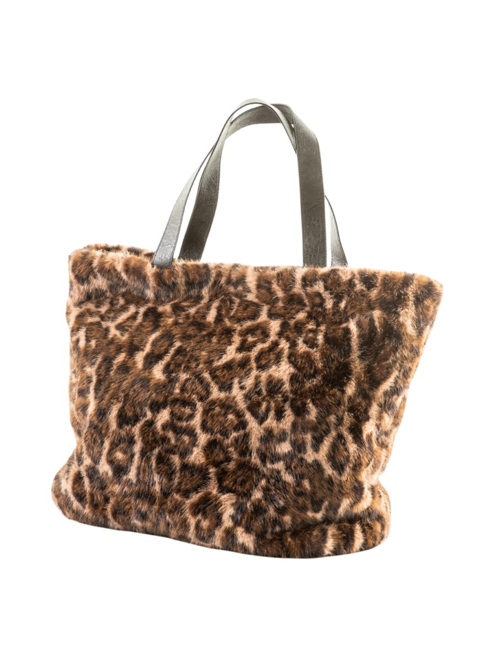 Bruine shopper in dierenprint Malinna Shopper Barts