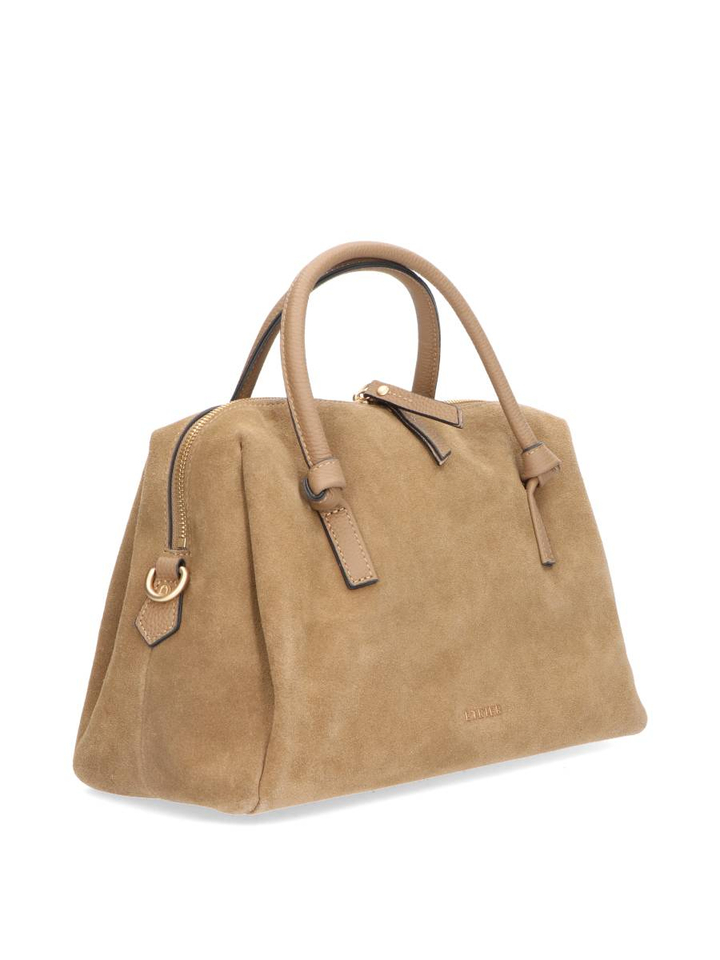 Velours mocha handtas Esin Etrier