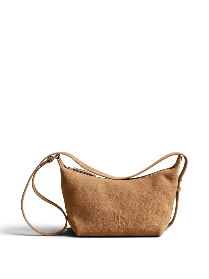 Mocha nubuck crossbody Etrier