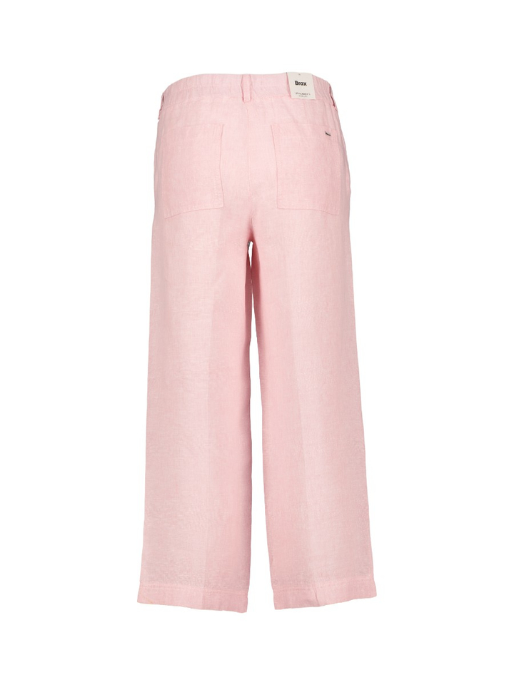 Roze linnen broek Brax 