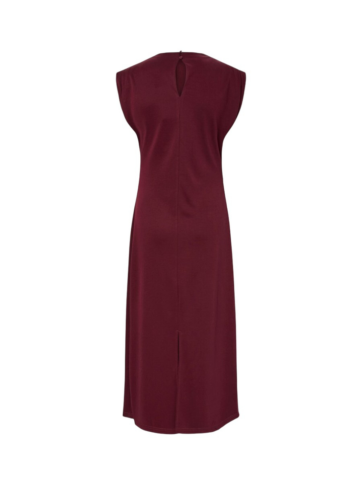 Bordeaux casual kleed Yasningbo Y.A.S