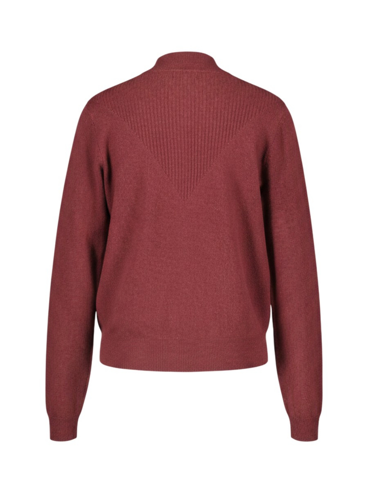 Merlot Red wollen trui Winter Indee