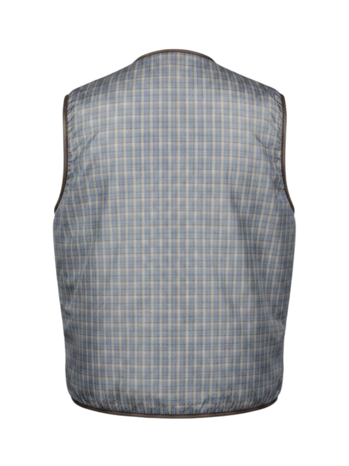Bruine fluffy bodywarmer Waregem Indee